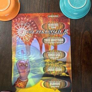 The Fillmore Poster 1999 vintage show poster